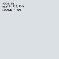 #DDE1E6 - Swans Down Color Image